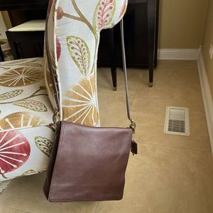 Coach Soft Brown Leather Crossbody